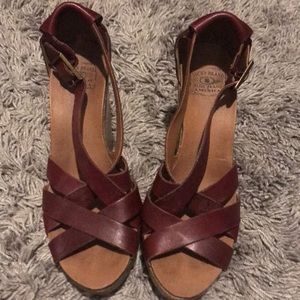 Women’s Lucky Brand Leather Wedges